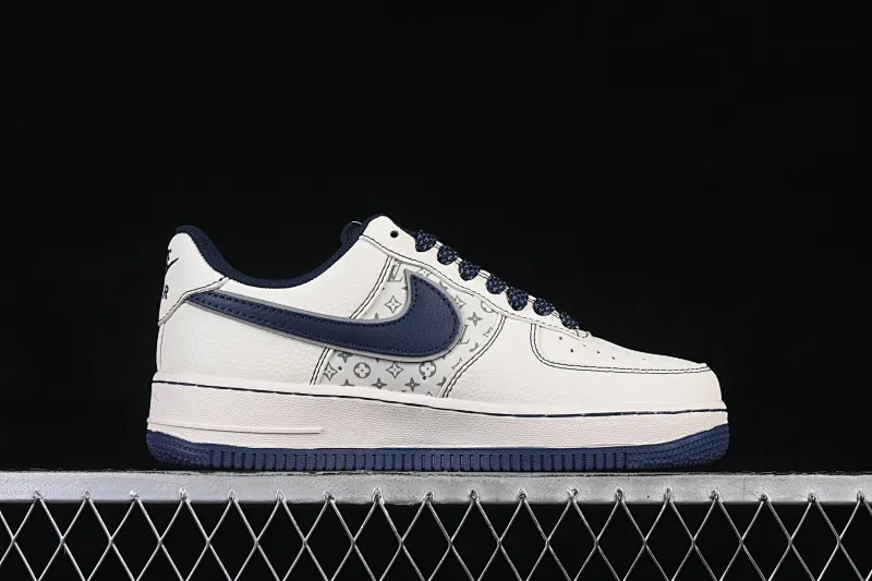 All categories Nk Air Force 1 Air Force series Nk Air Force 1 Low Air Force low top Nike Air Force 1'07 Low LV co-branded dark blue classic presbyopia Air Force 1 low top casual sneakers HH7518-078